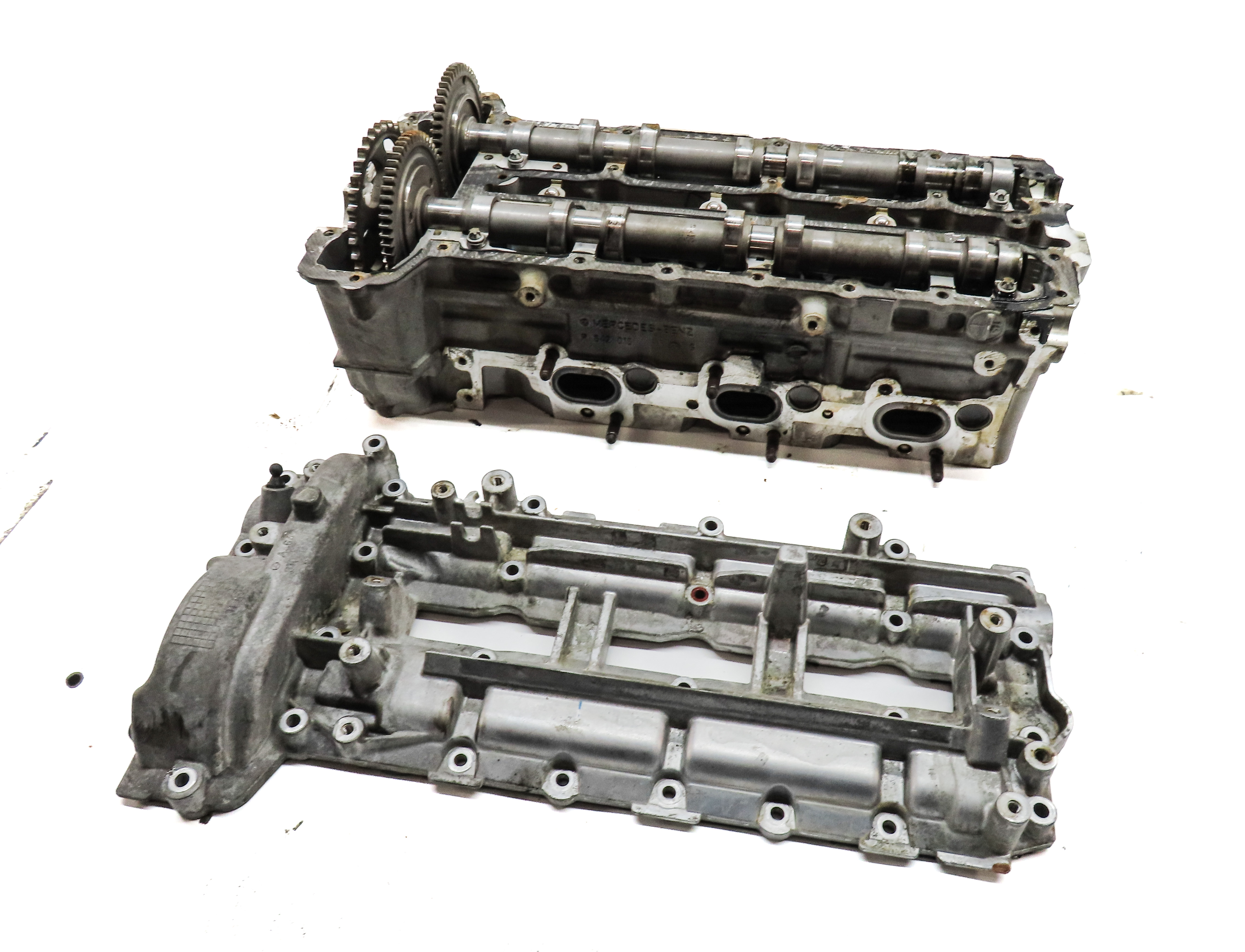 12-15 MERCEDES GL350 ML350 S350 (W166 X166 W221) 3.0L DIESEL LEFT CYLINDER HEAD — exact item pictured